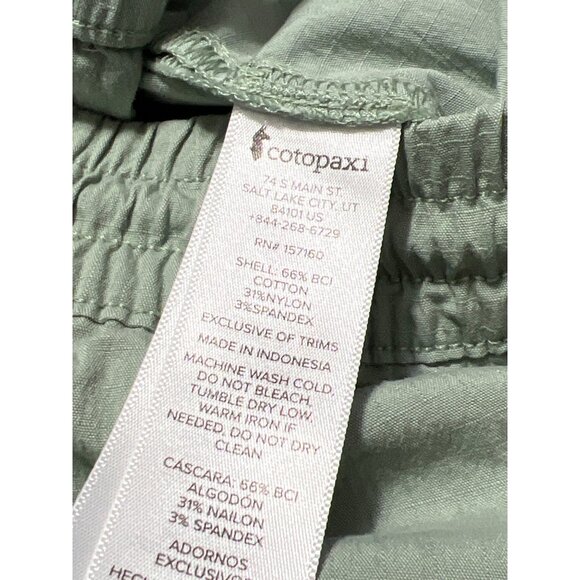 Cotopaxi Womens Salto Ripstop Pants XL Sage Green - Picture 6 of 8